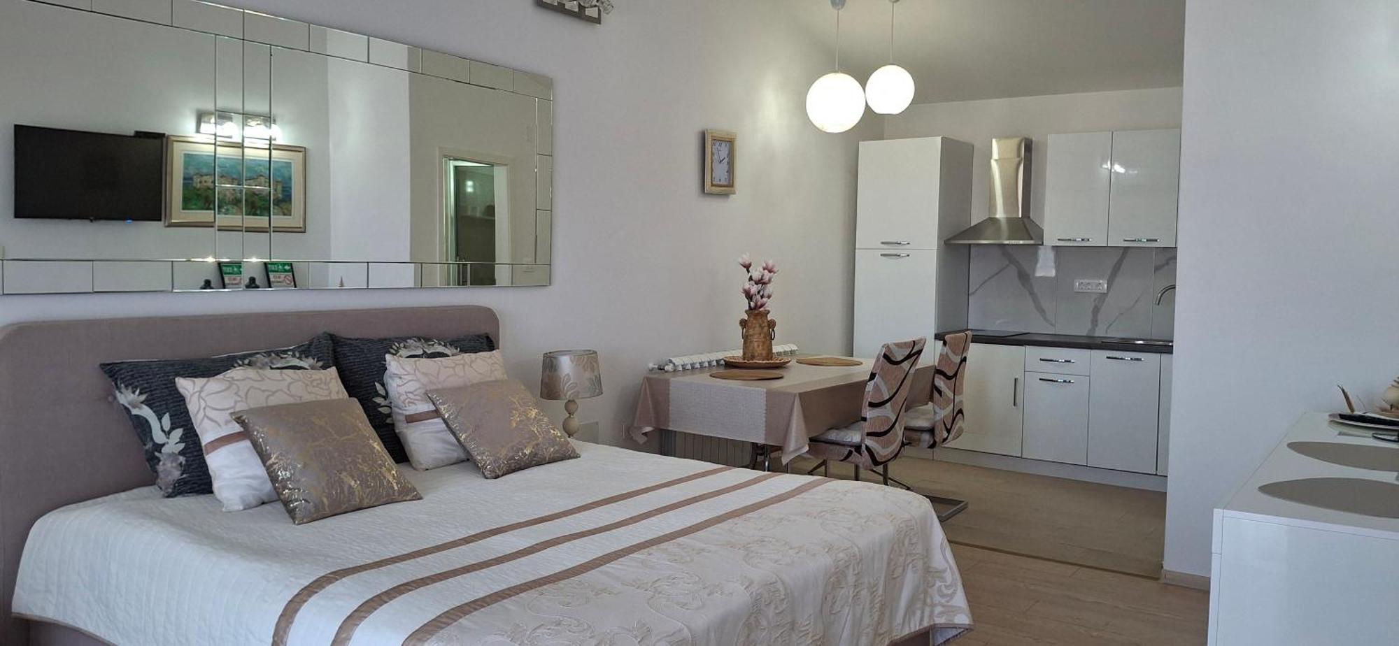 Beautyful Sea View 6 Luxury Studio Danijela 1 Zengg Kültér fotó